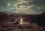 Washington Allston Moonlit Landscape painting